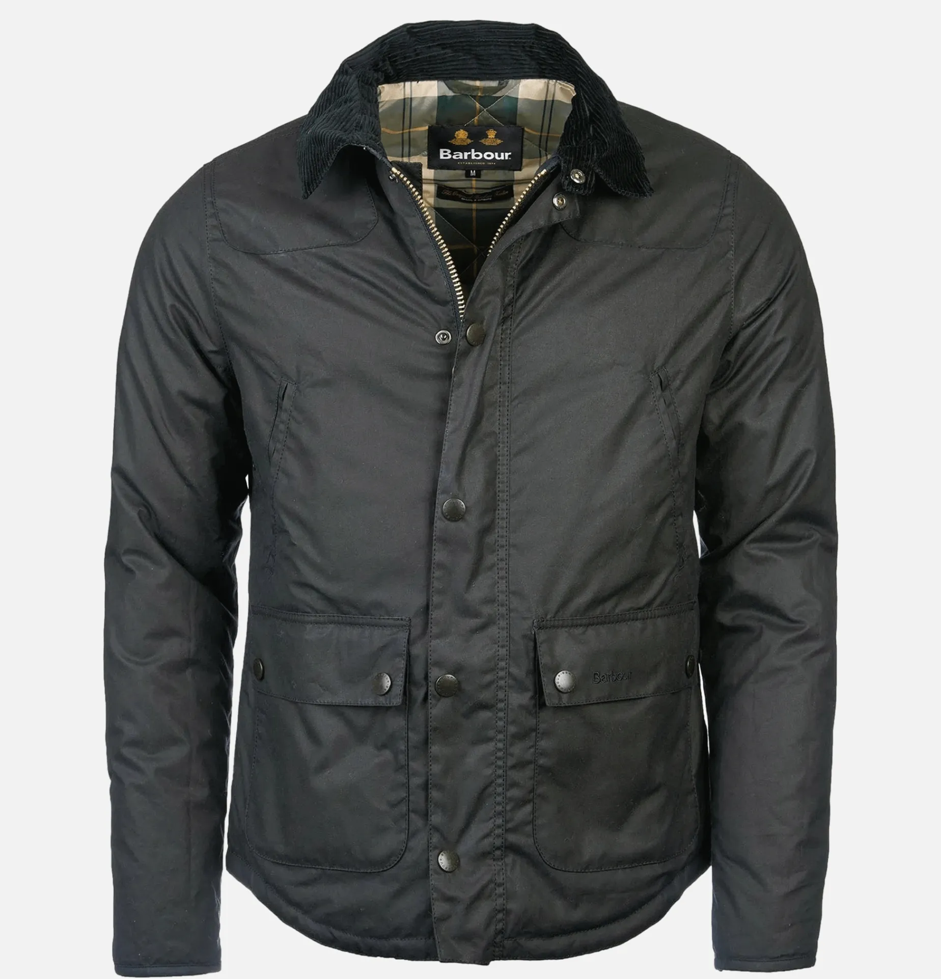 BARBOUR Reelin Wax Jacket Sage