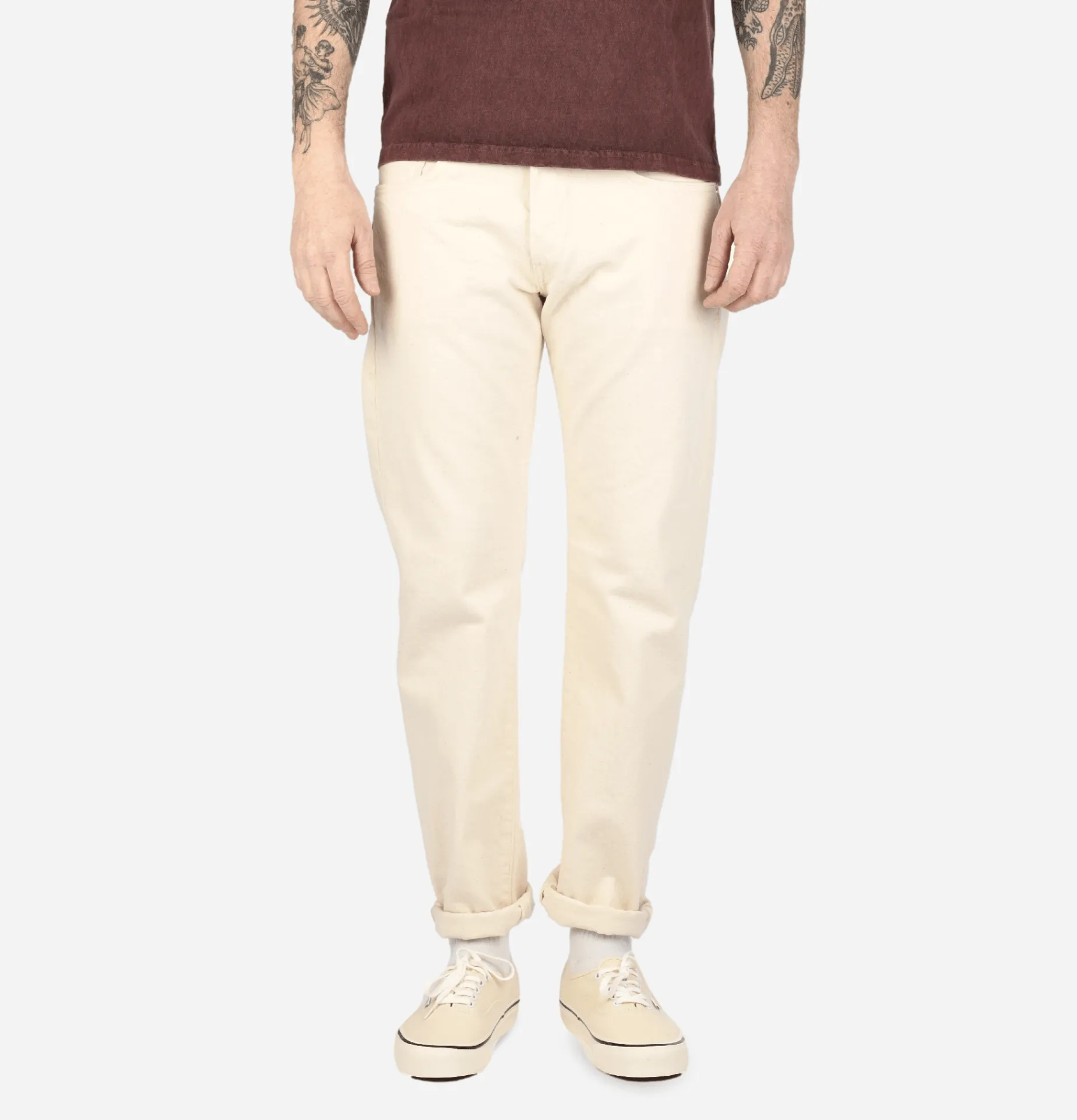 EDWIN Regular Tapered Jeans Natural