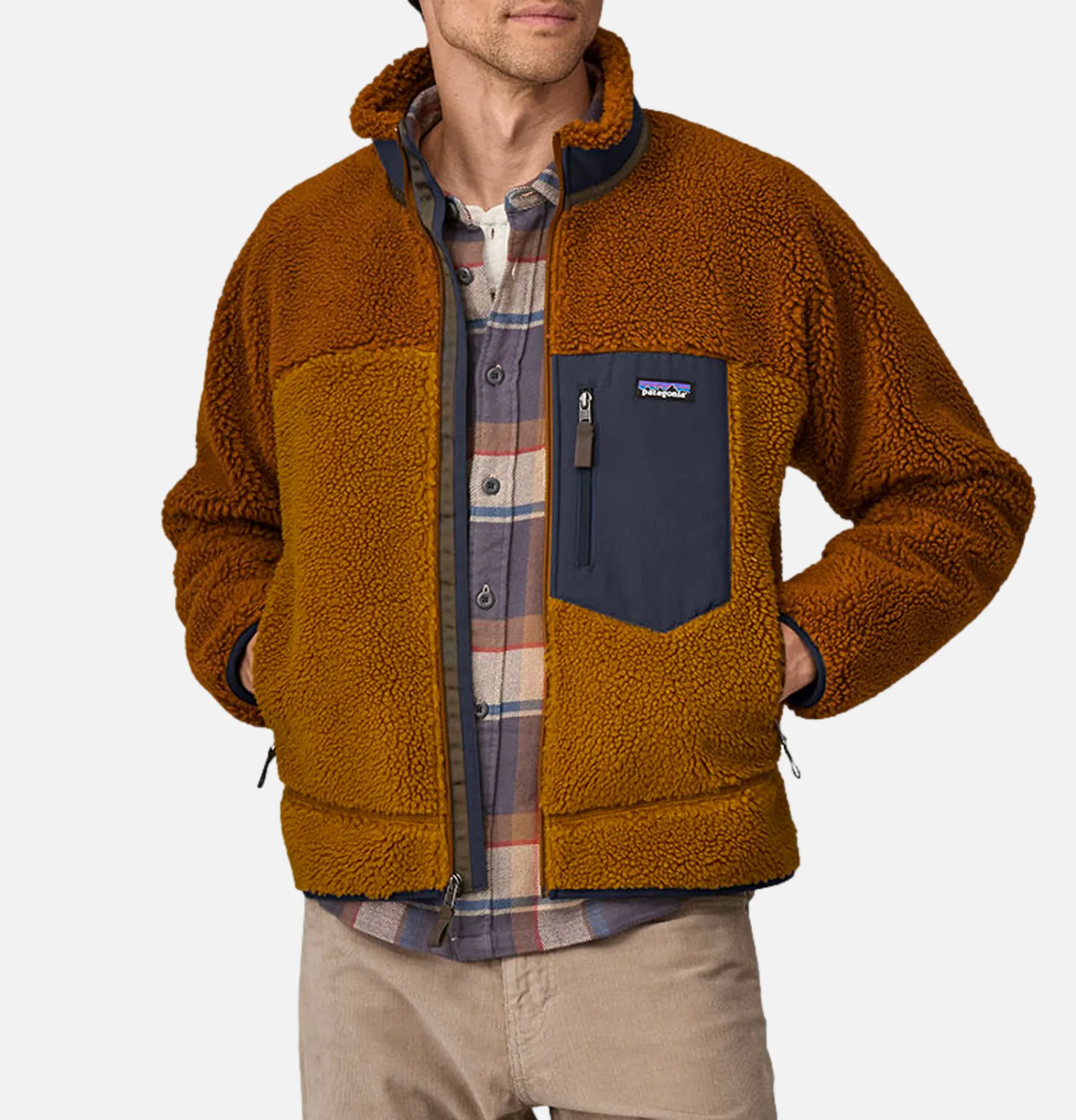 PATAGONIA Retro X Jacket Shelter Brown