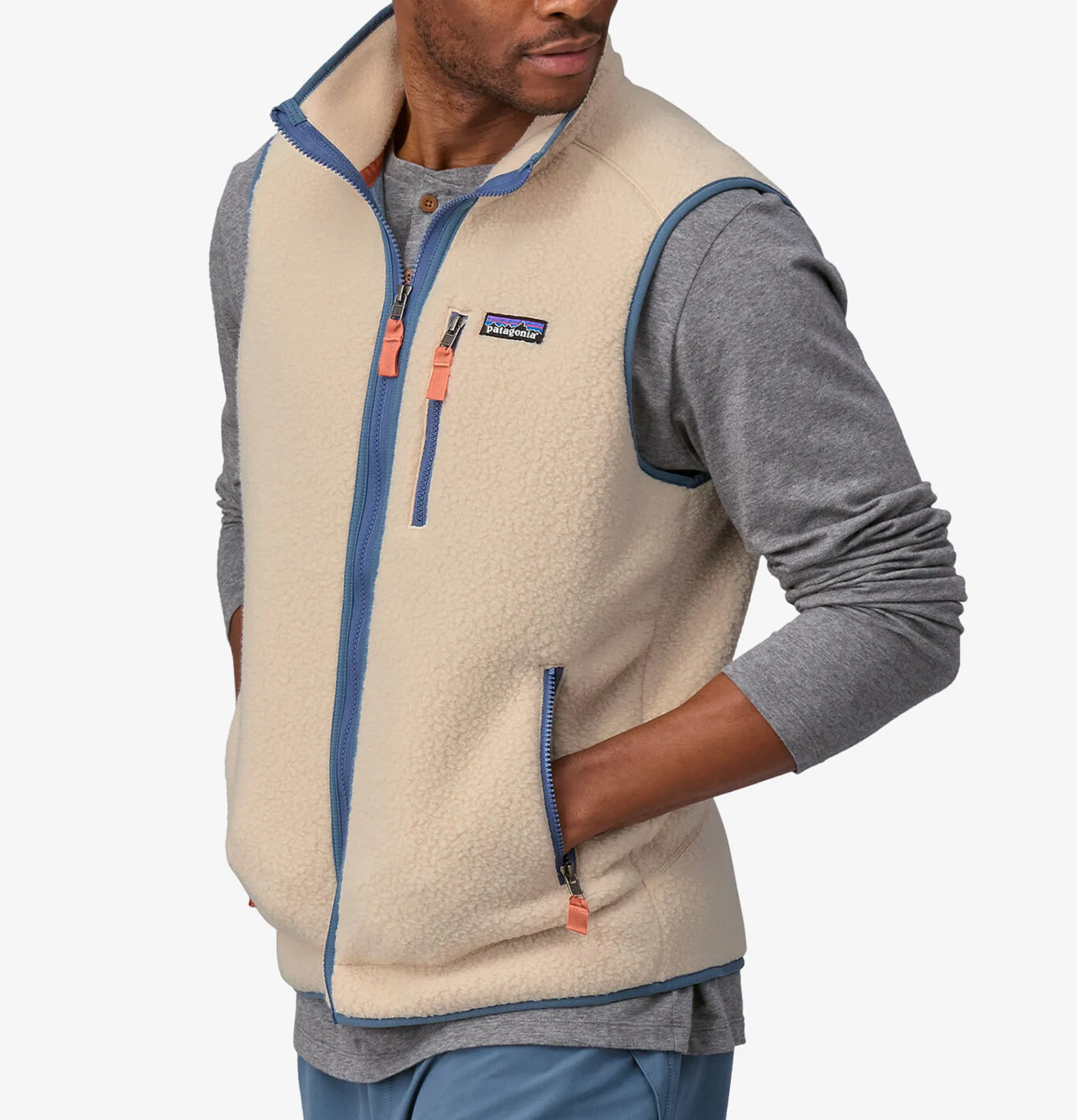 PATAGONIA Retropile Vest Dark natural