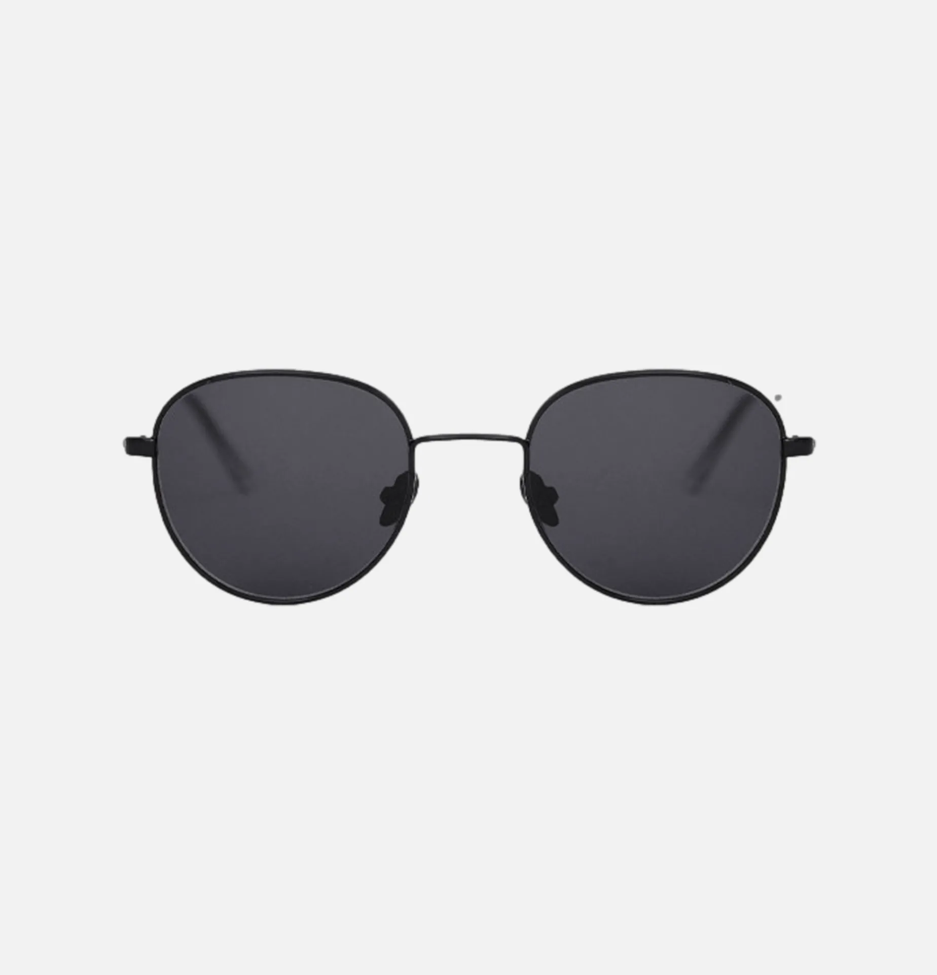 MONOKEL EYEWEAR Rio Sunglasses Black - Solid Grey