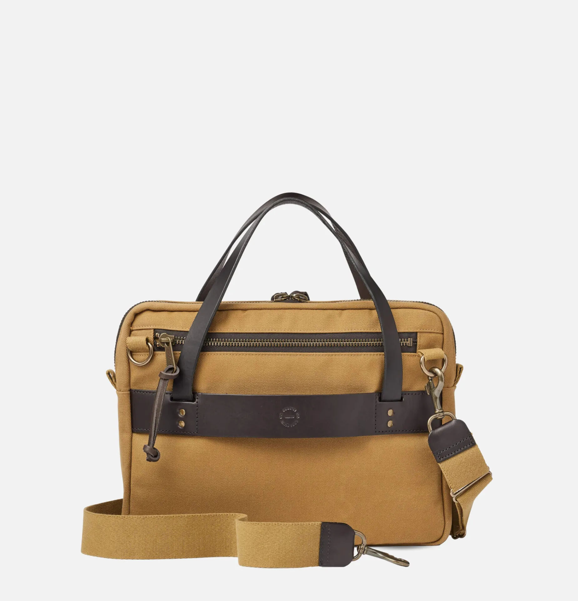 FILSON Rugged Compact Briefcase Tan