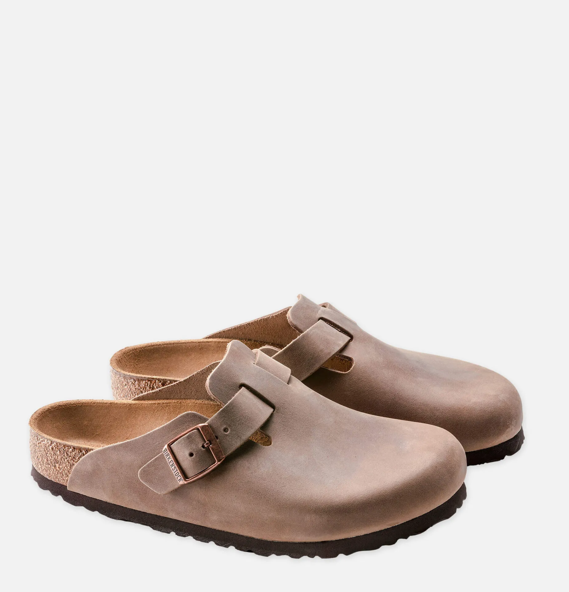 Women BIRKENSTOCK Sandale Boston Narrow Tabacco