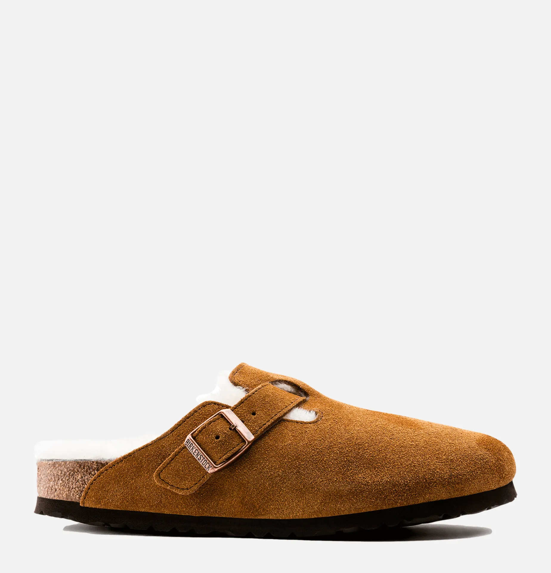 Women BIRKENSTOCK Shoes Boston Shearling Mink