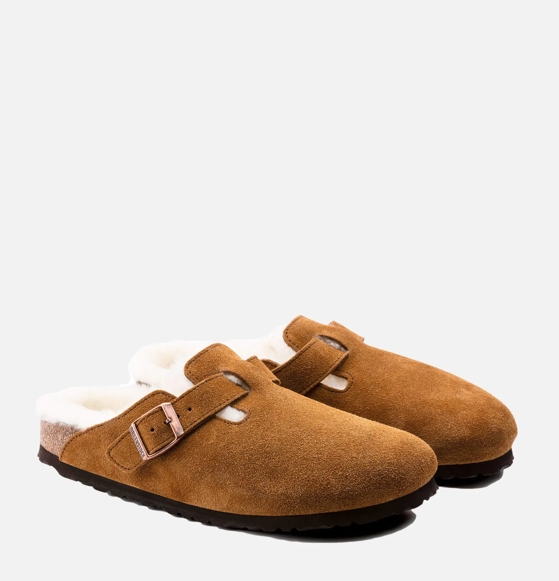 Women BIRKENSTOCK Shoes Boston Shearling Mink