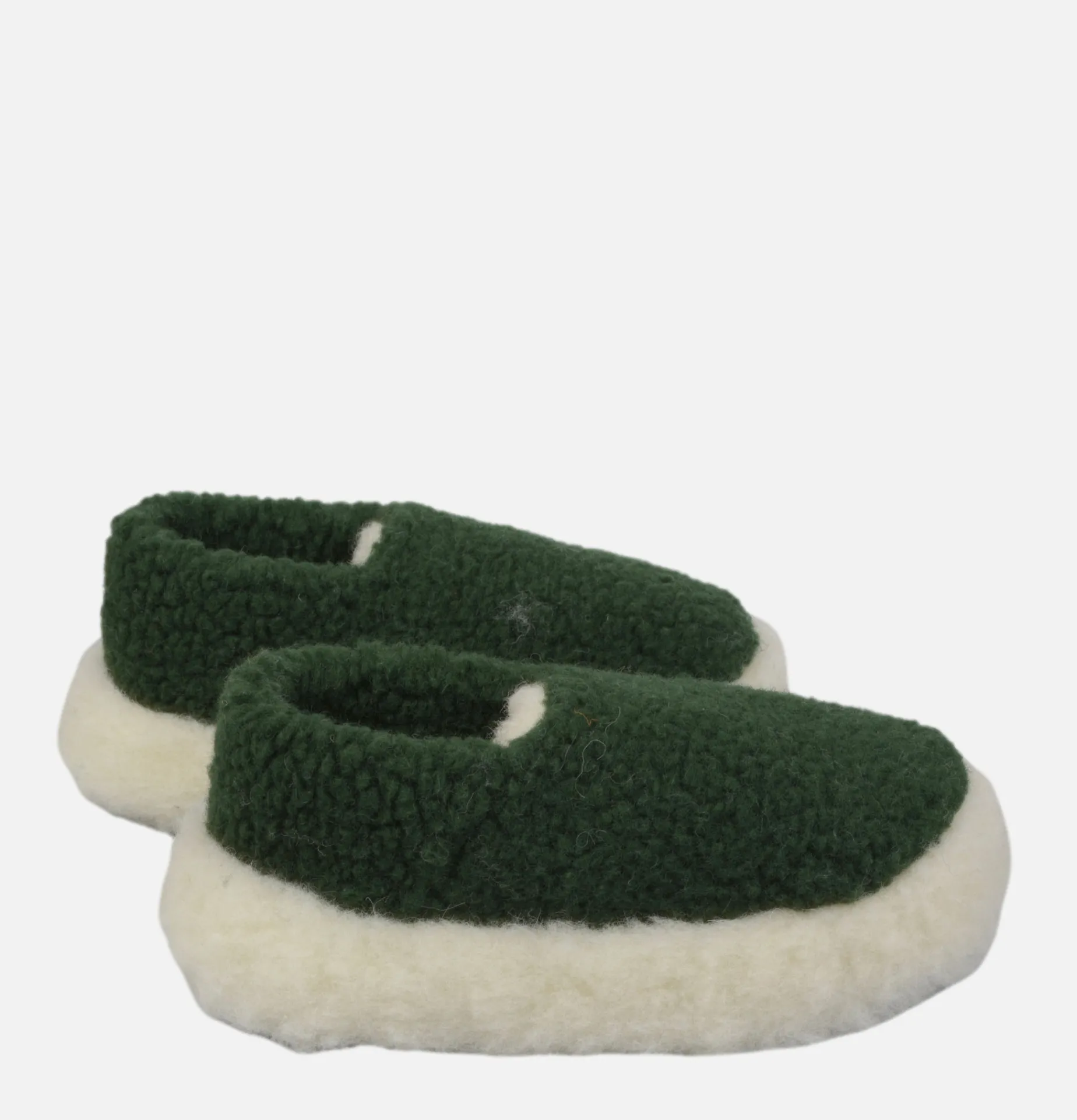 Women COLDBREAKER Siberian Slippers Dark Green