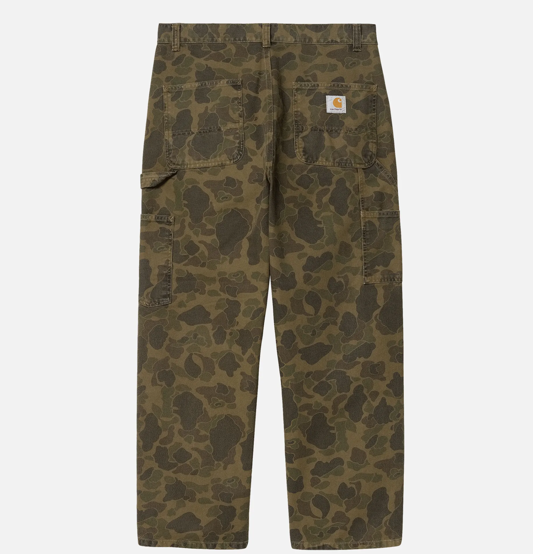 CARHARTT WIP Single Knee Camo Duck Green