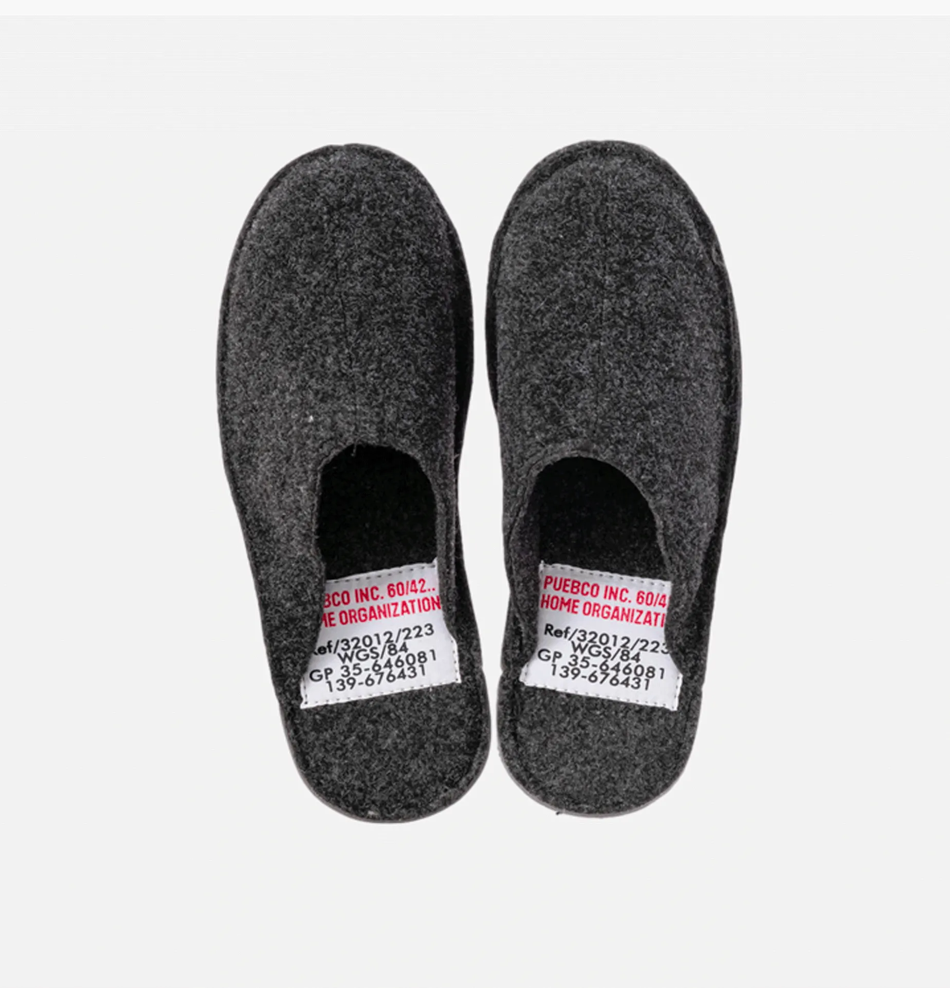 PUEBCO Slippers Dark Grey