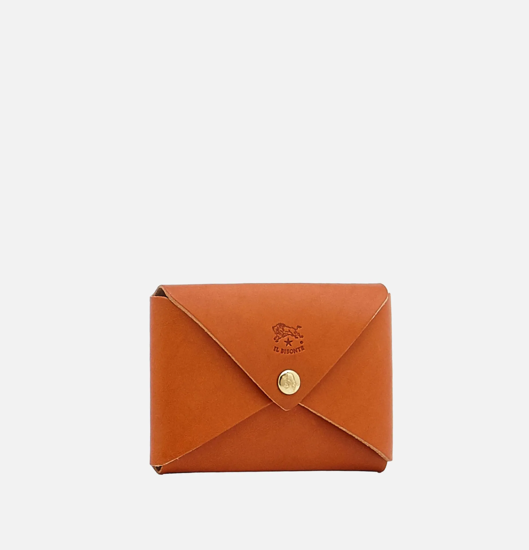 IL BISONTE Sovana Card Case Miel