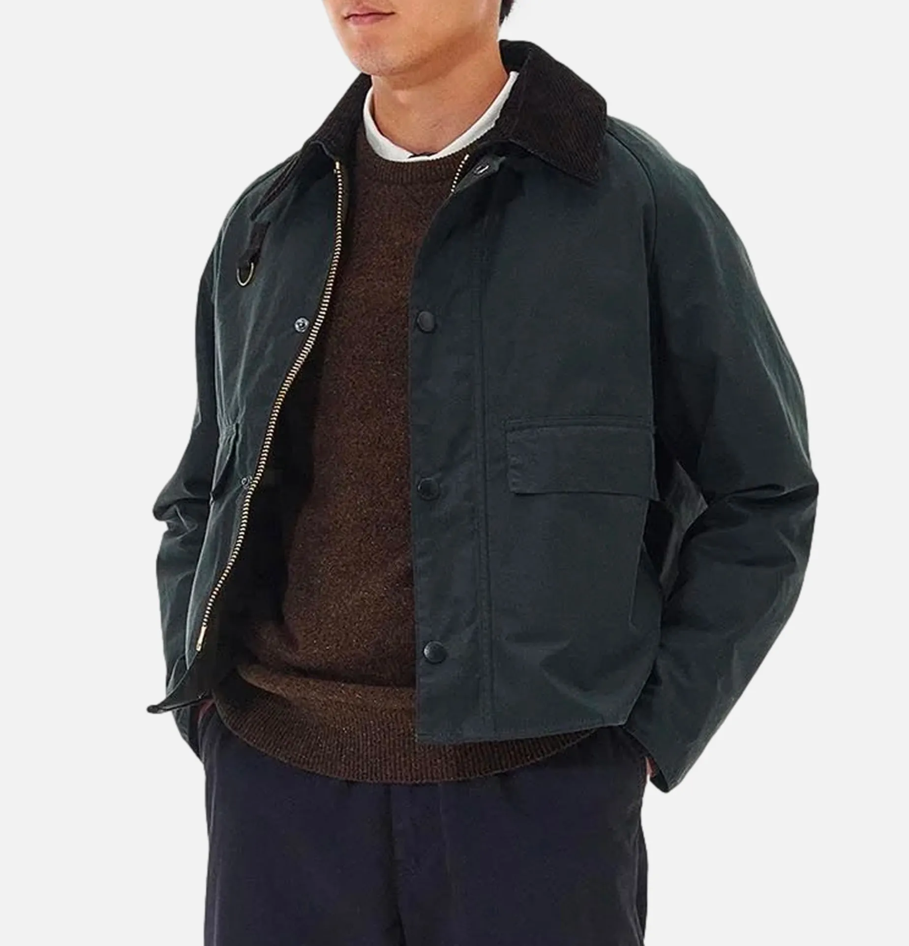 BARBOUR Spey Wax Jacket Sage