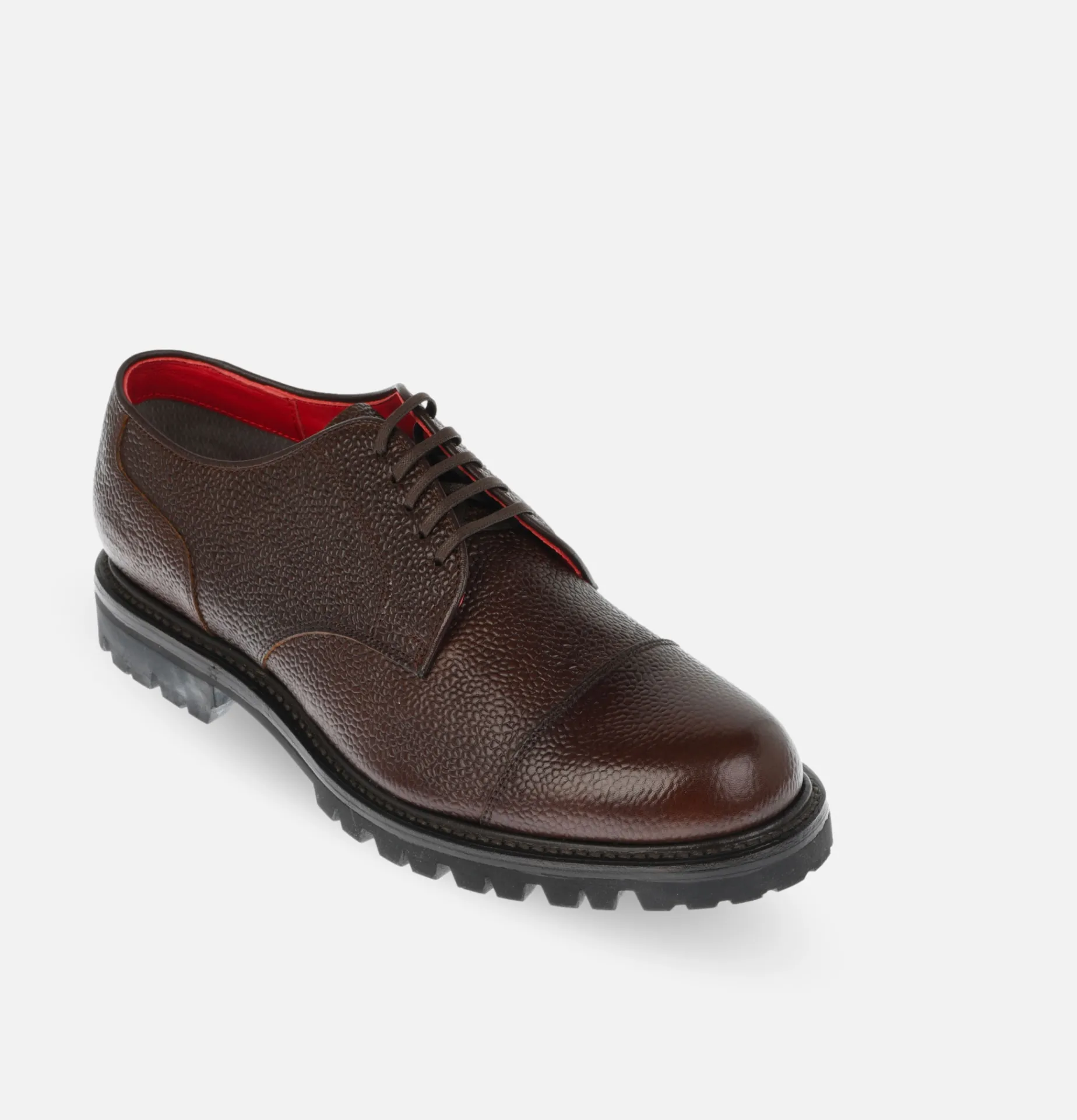 REGAL SHOE & CO Straight-Tip Derby Gore-Tex Dark Brown