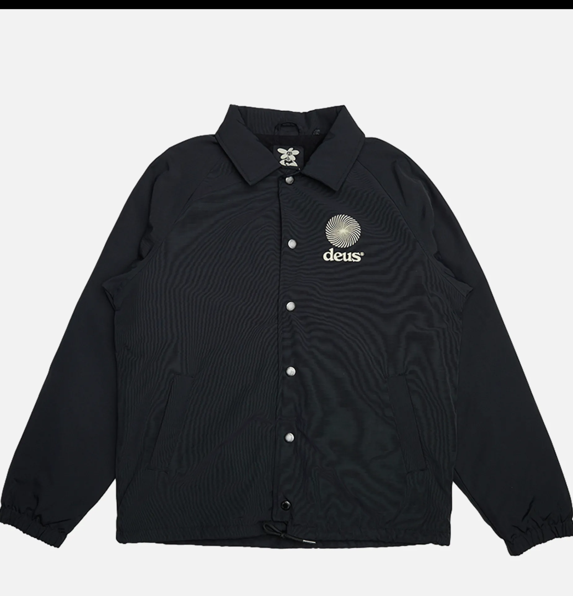 DEUS Strata Coach Jacket Black