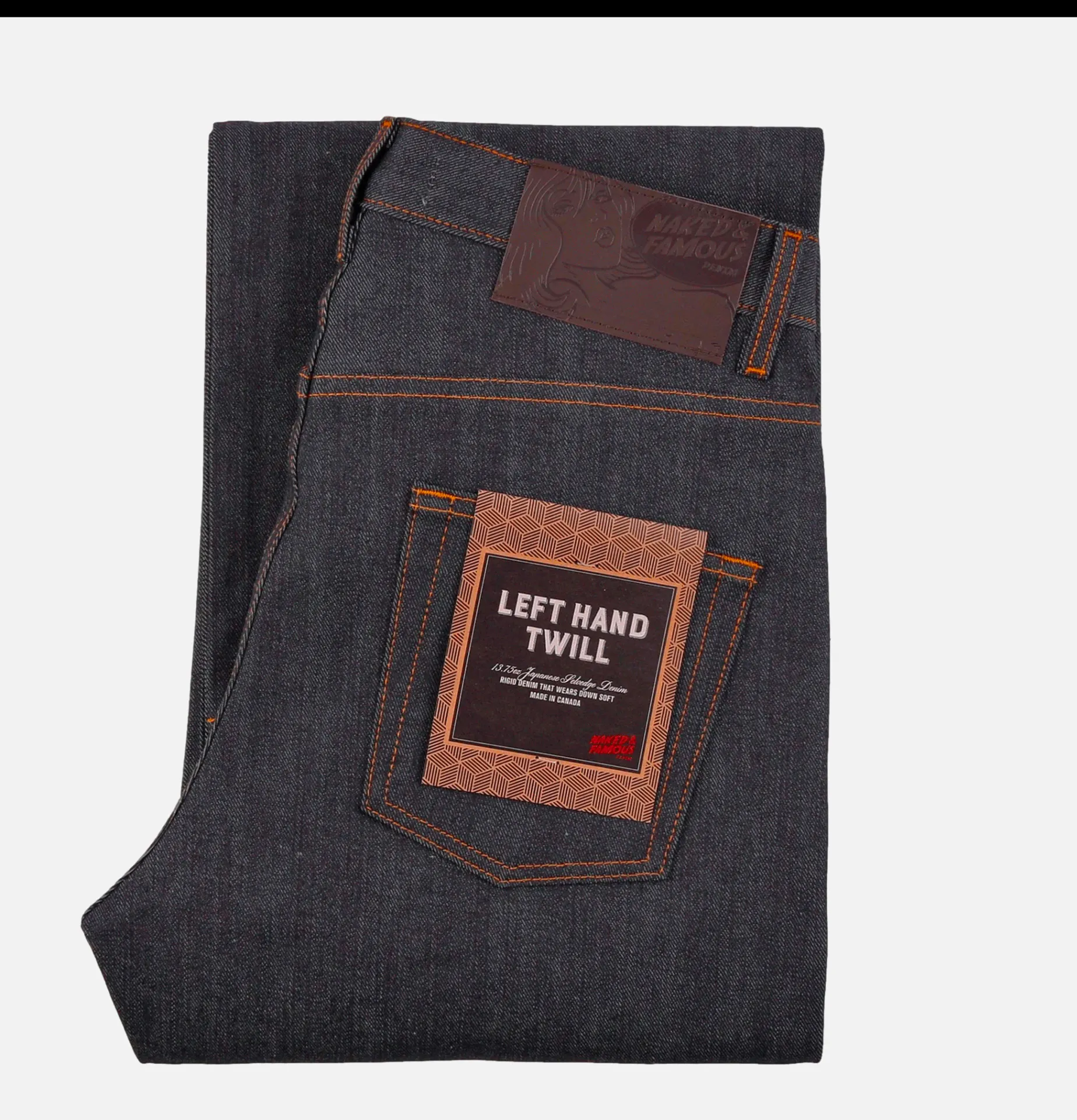 NAKED & FAMOUS Strong Guy Left Hand Twill