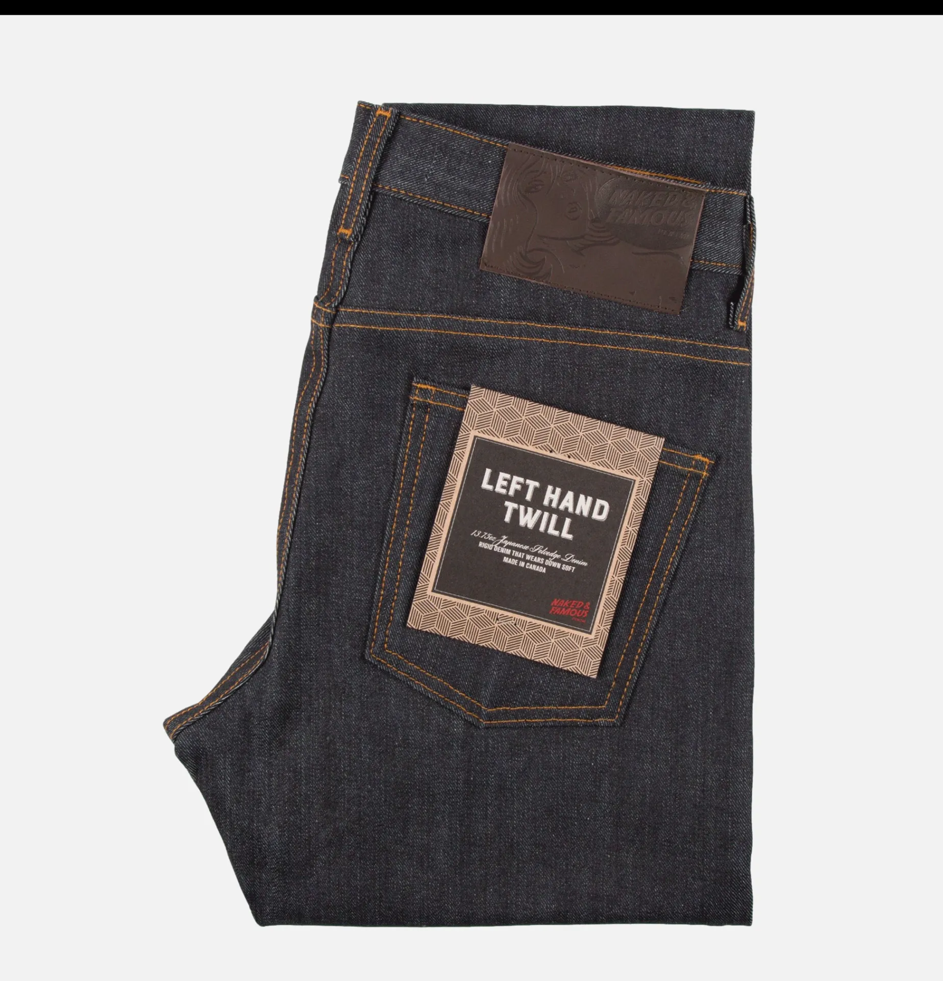 NAKED & FAMOUS Super Guy Jeans Left Hand Twill