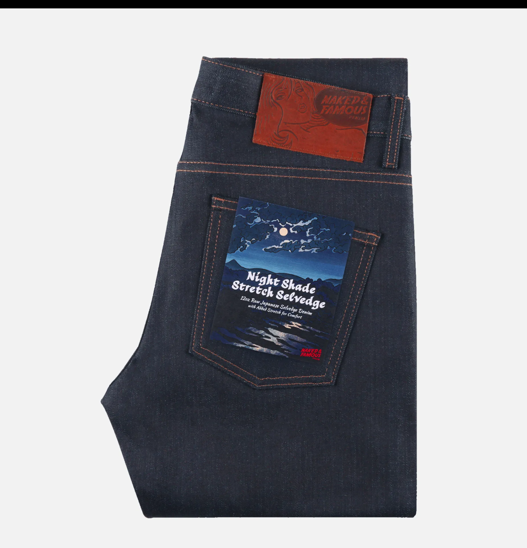 NAKED & FAMOUS Superguy Jeans Nightshade Indigo