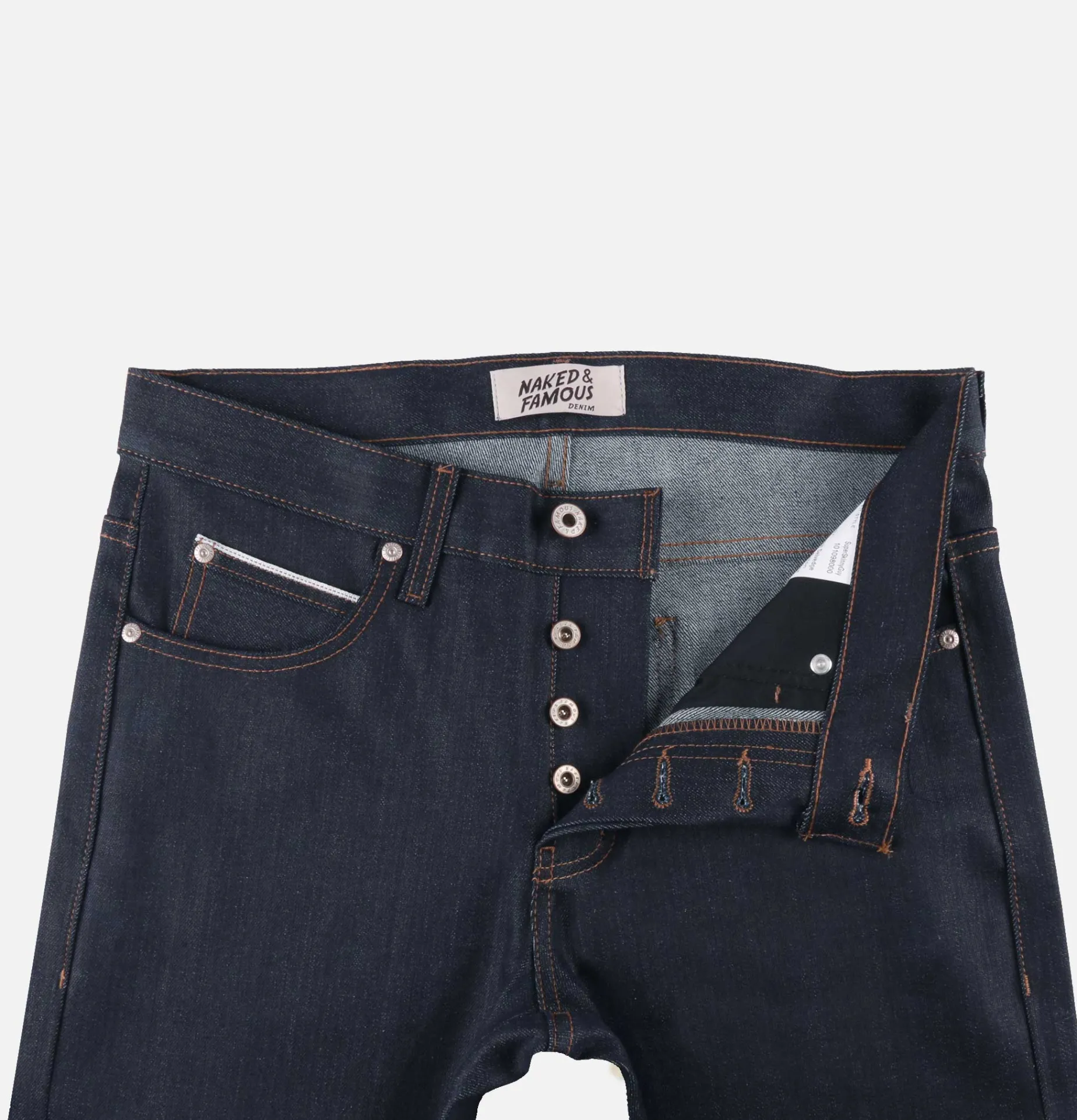 NAKED & FAMOUS Superguy Jeans Nightshade Indigo