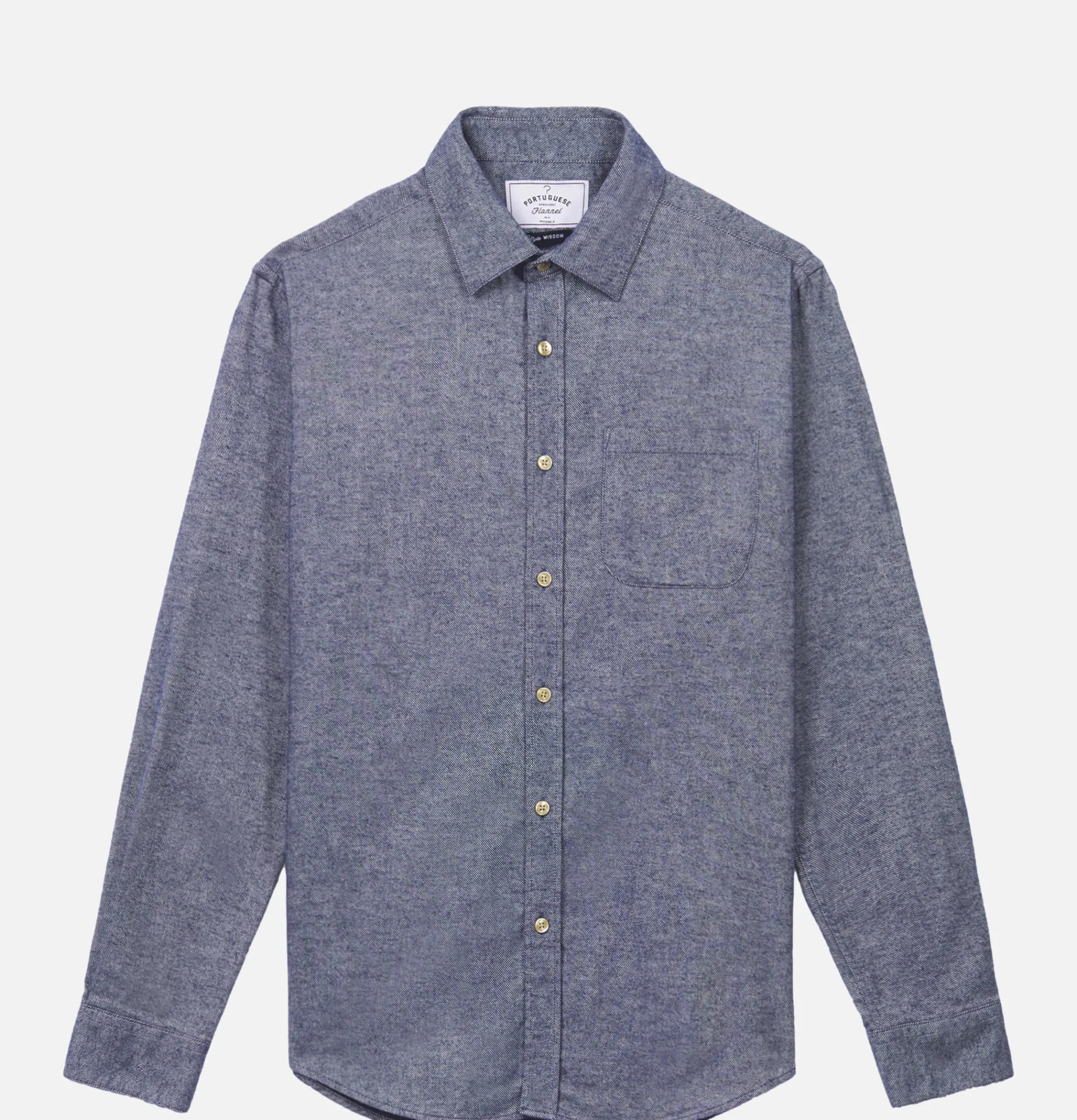 PORTUGUESE FLANNEL Teca Shirt Indigo