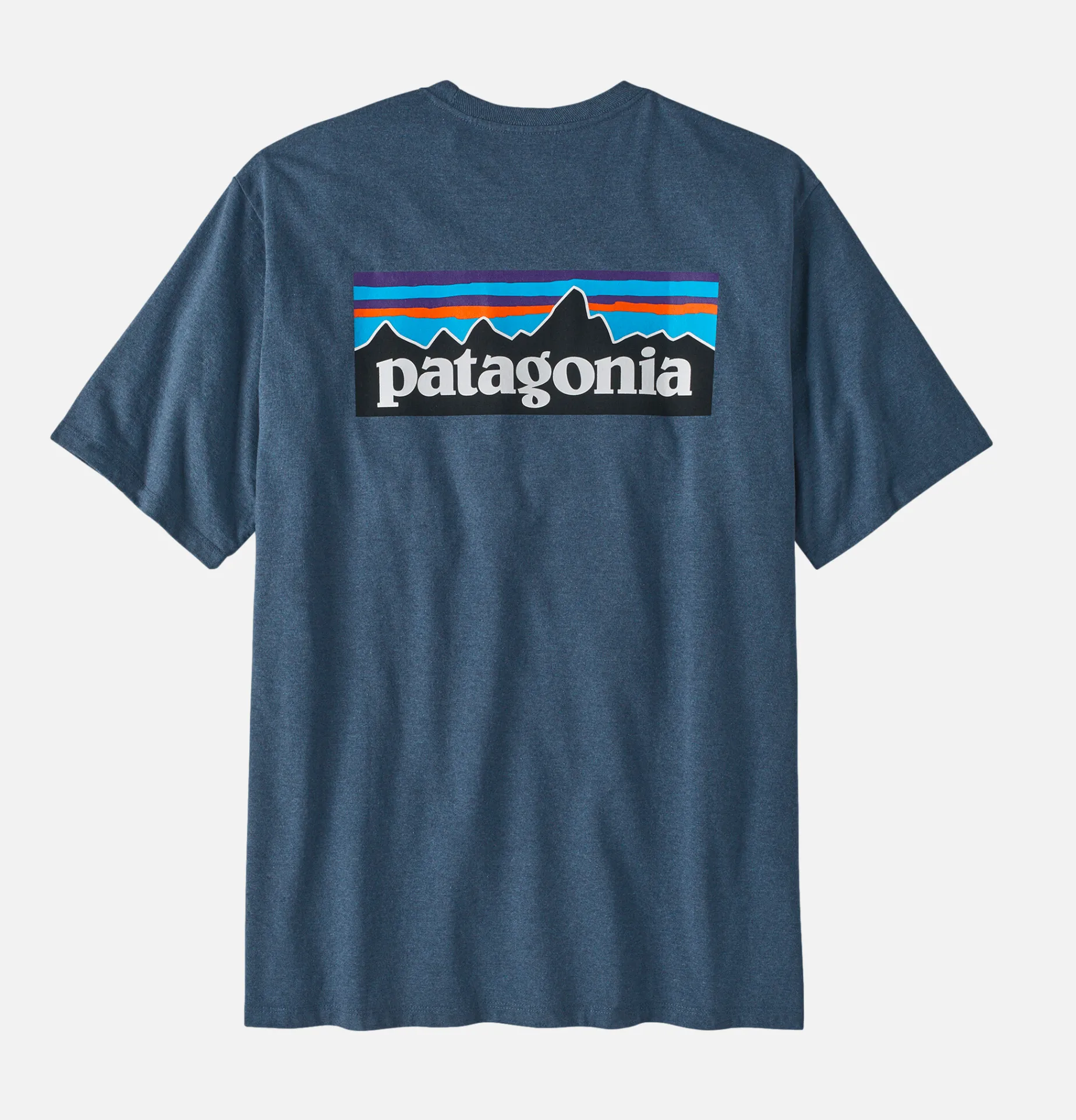 PATAGONIA Tee Shirt Logo P6 Utility Blue