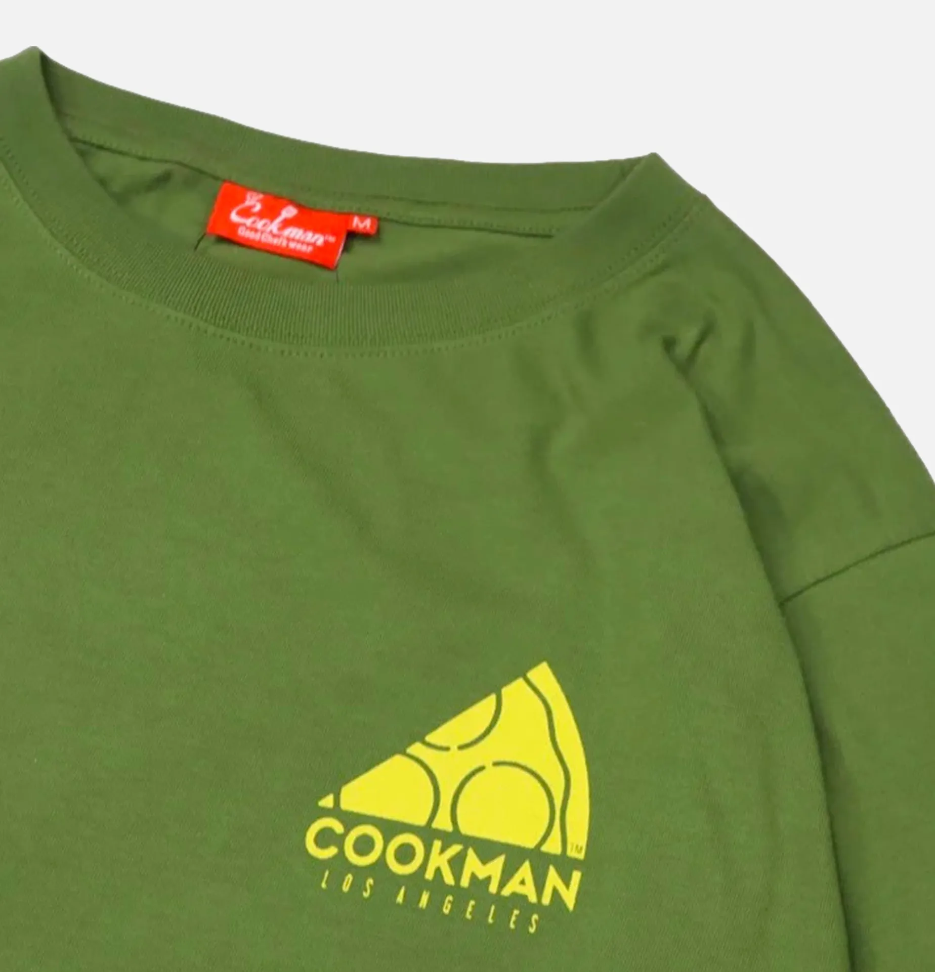 COOKMAN Tee Shirt Long Sleeve Pizza Gr