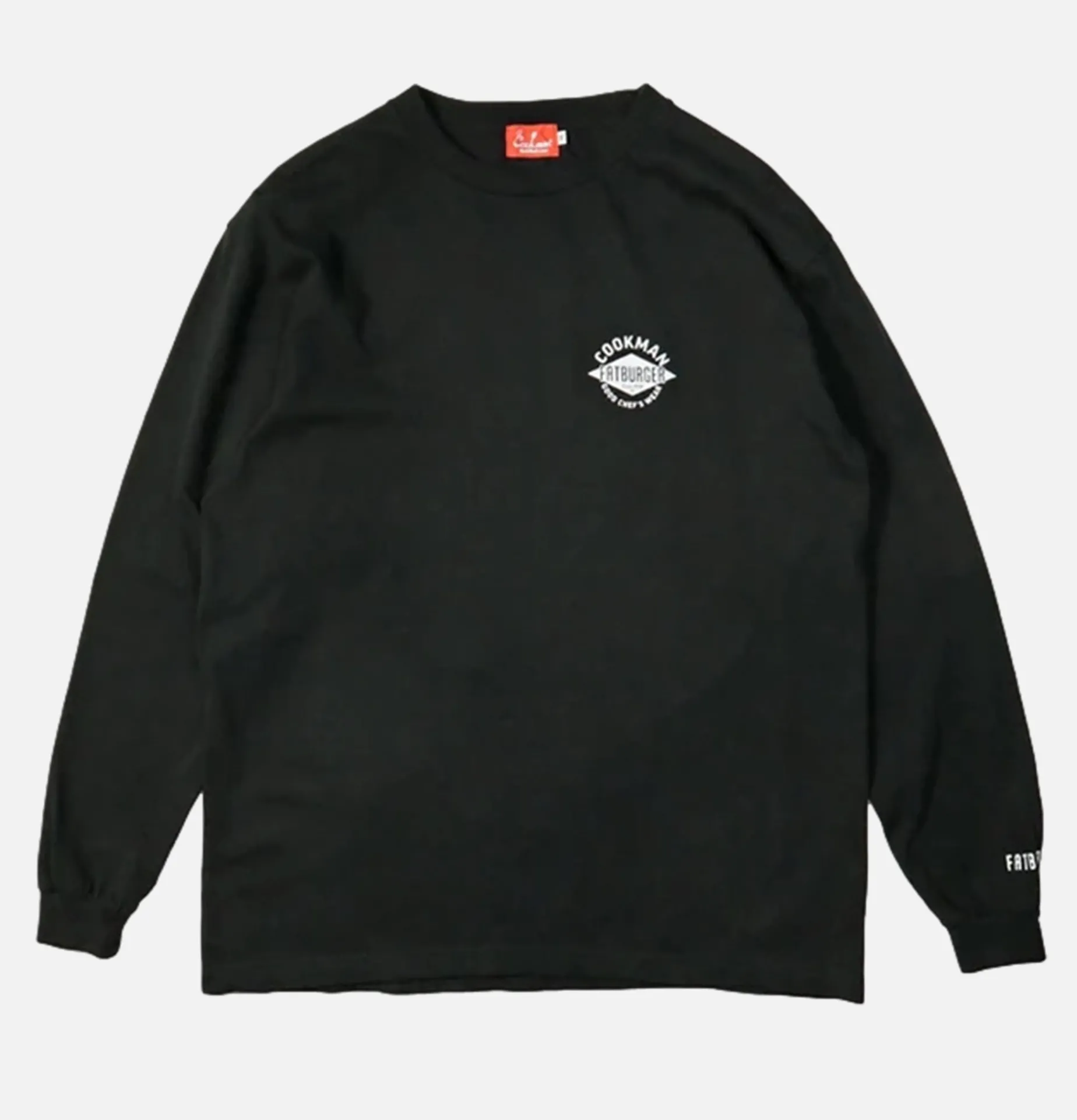 COOKMAN Tee Shirt Long Sleeves Fat Blk