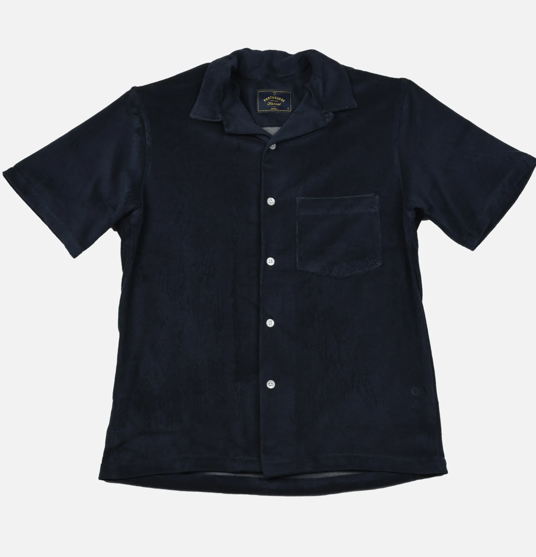 PORTUGUESE FLANNEL Terry Shirt Navy