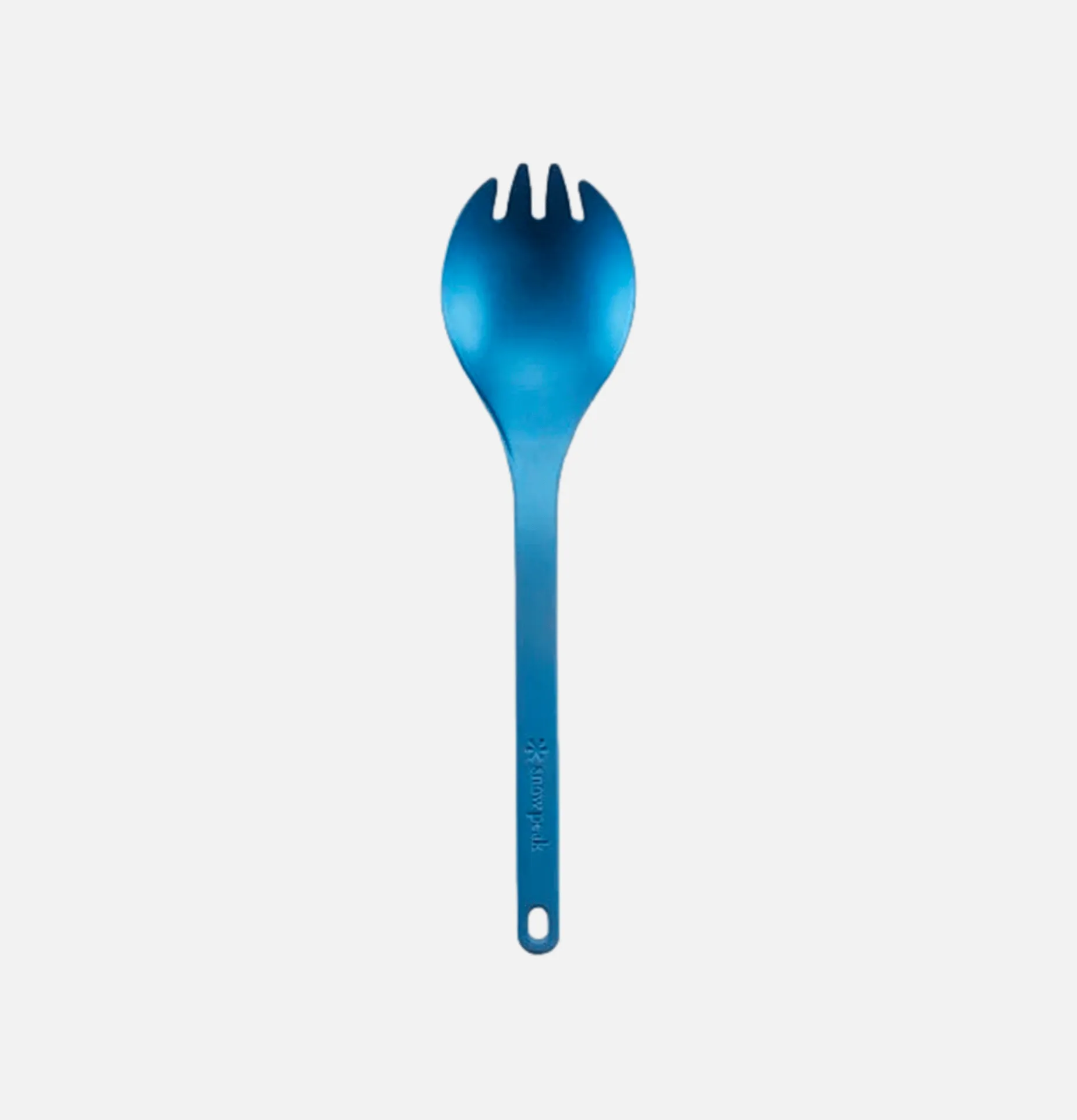 SNOW PEAK Titanium Spork Blue