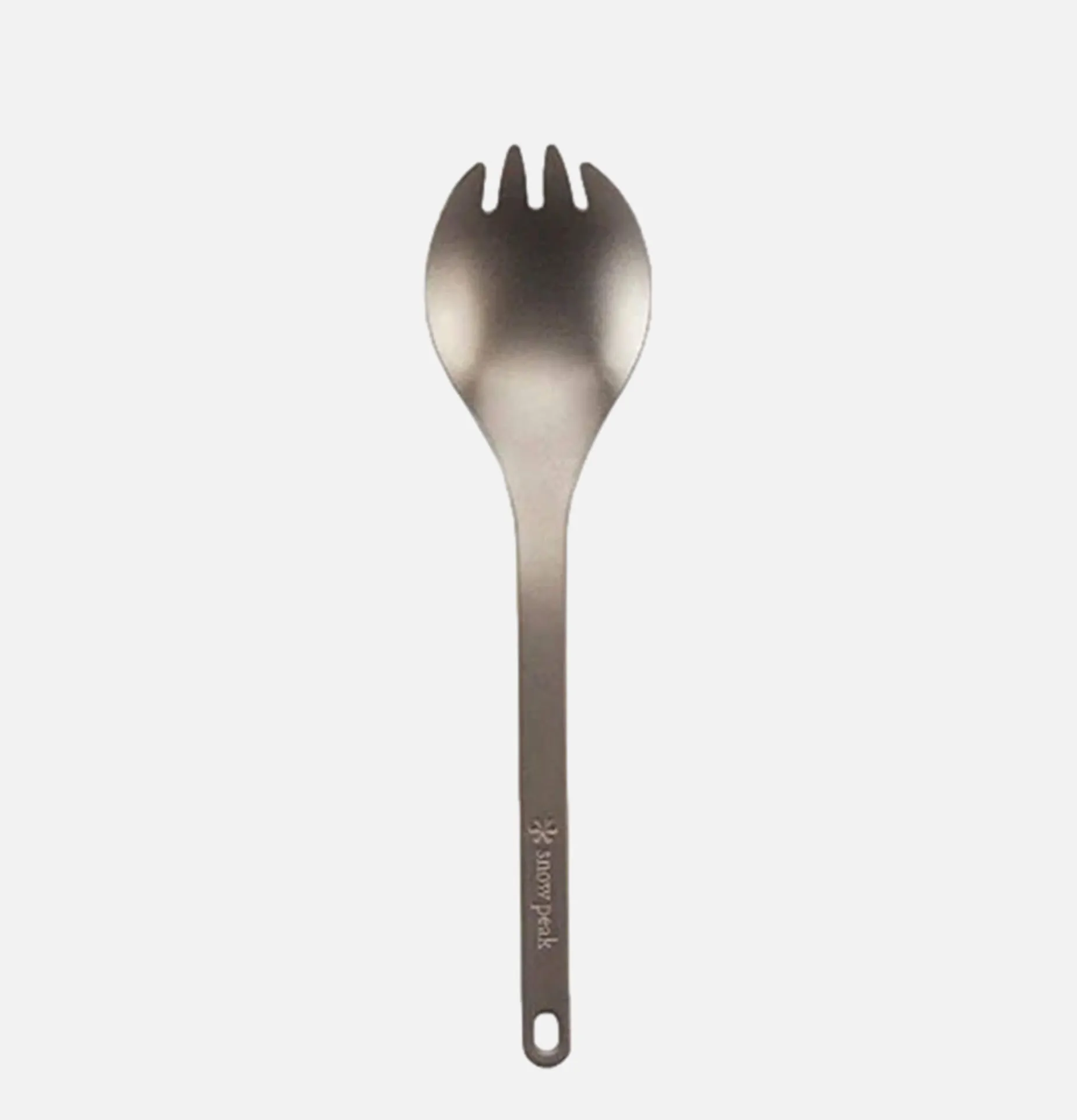 SNOW PEAK Titanium Spork Silver