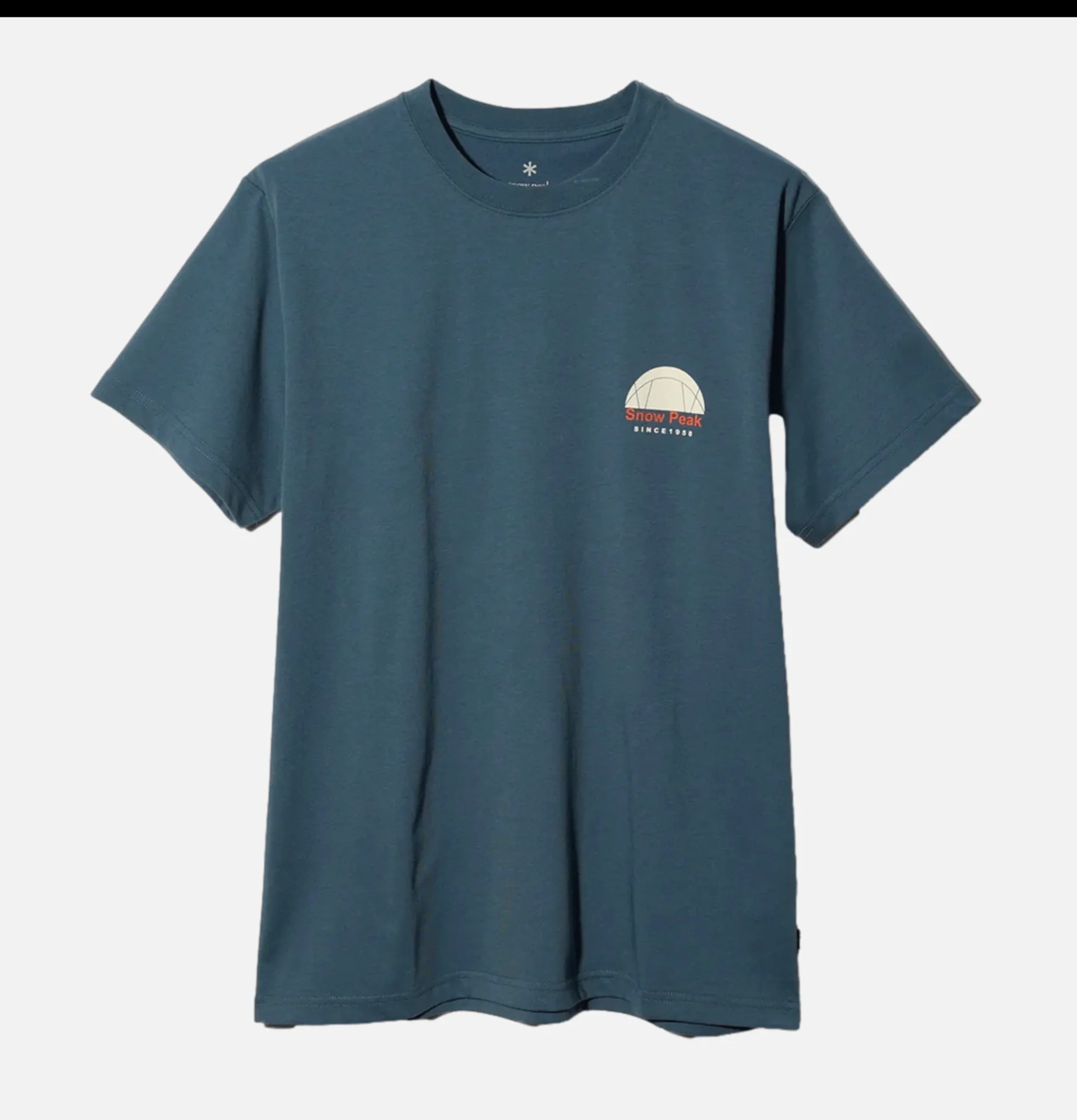 SNOW PEAK T-shirt Alpha Breeze Blue