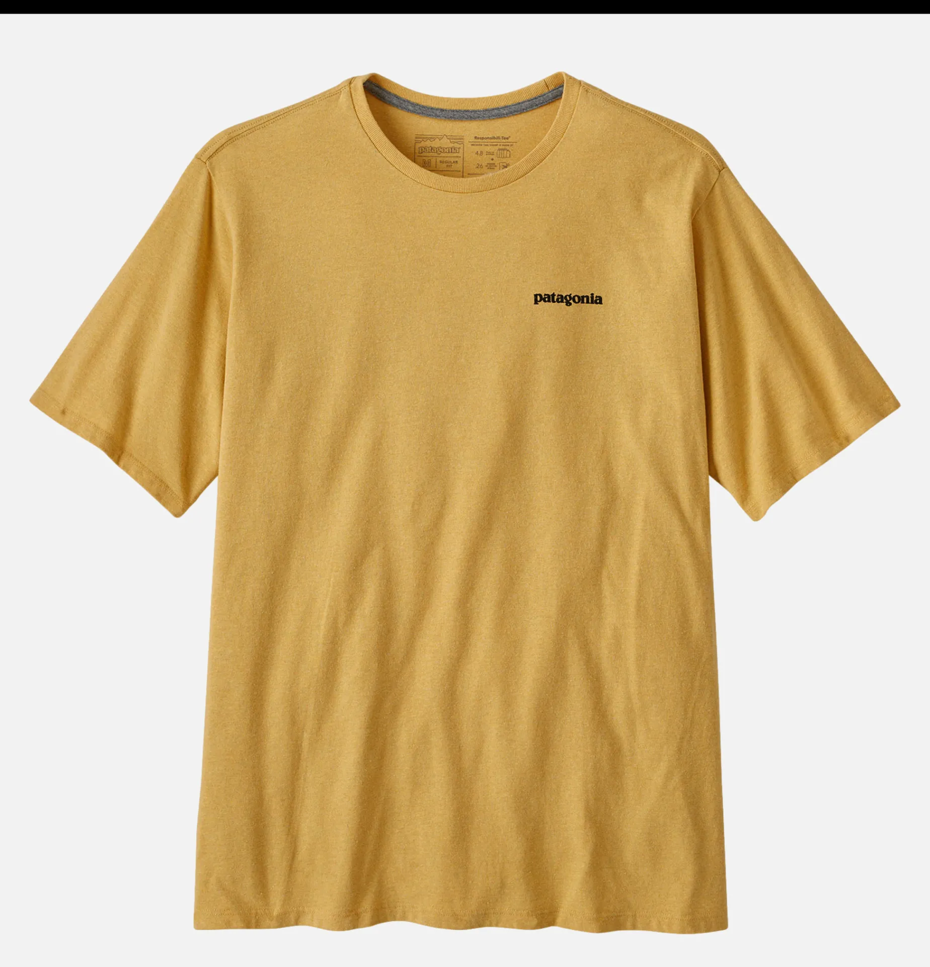 PATAGONIA T-shirt P6 Logo Yellow