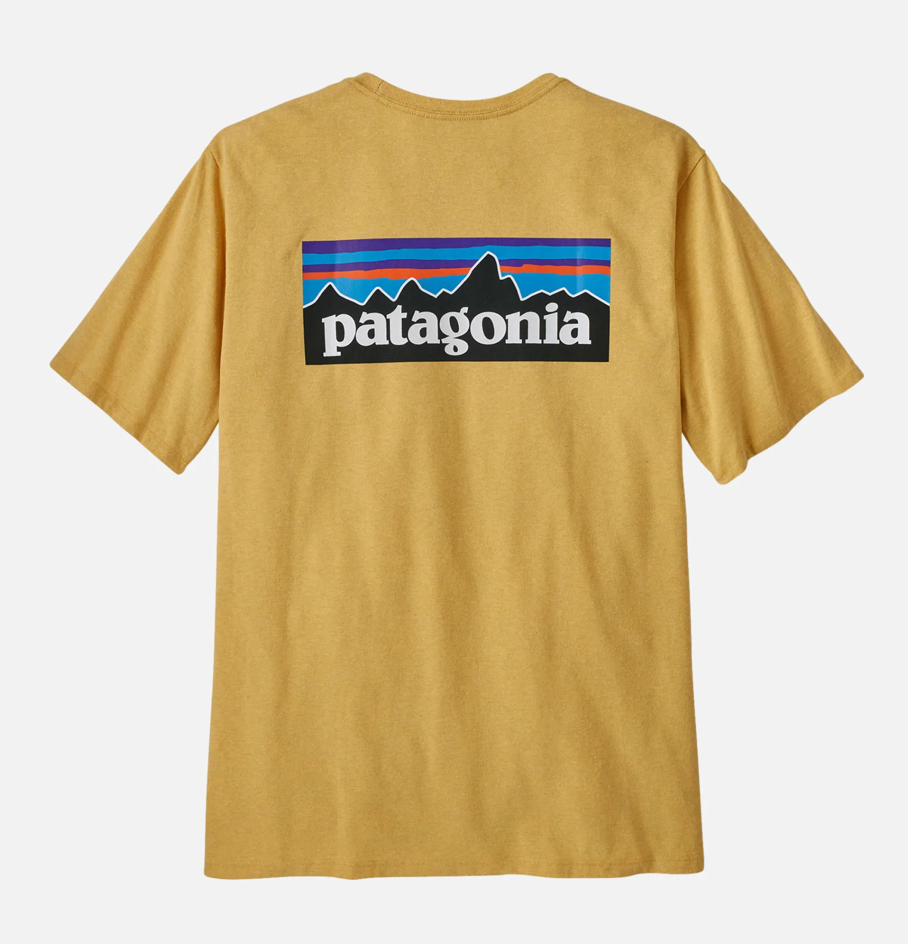 PATAGONIA T-shirt P6 Logo Yellow