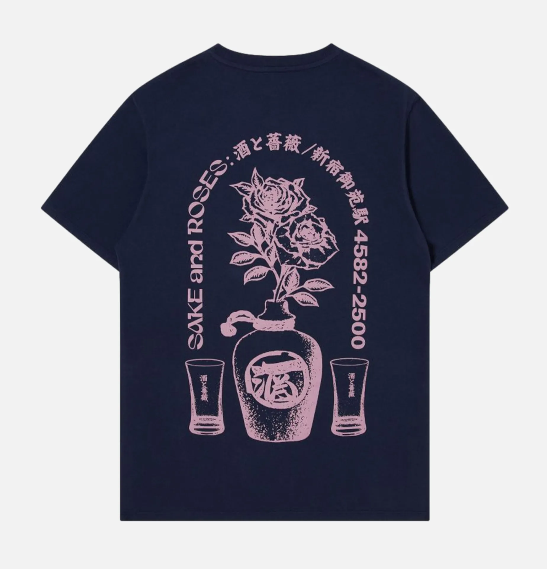 EDWIN T-shirt Sake And Roses Navy