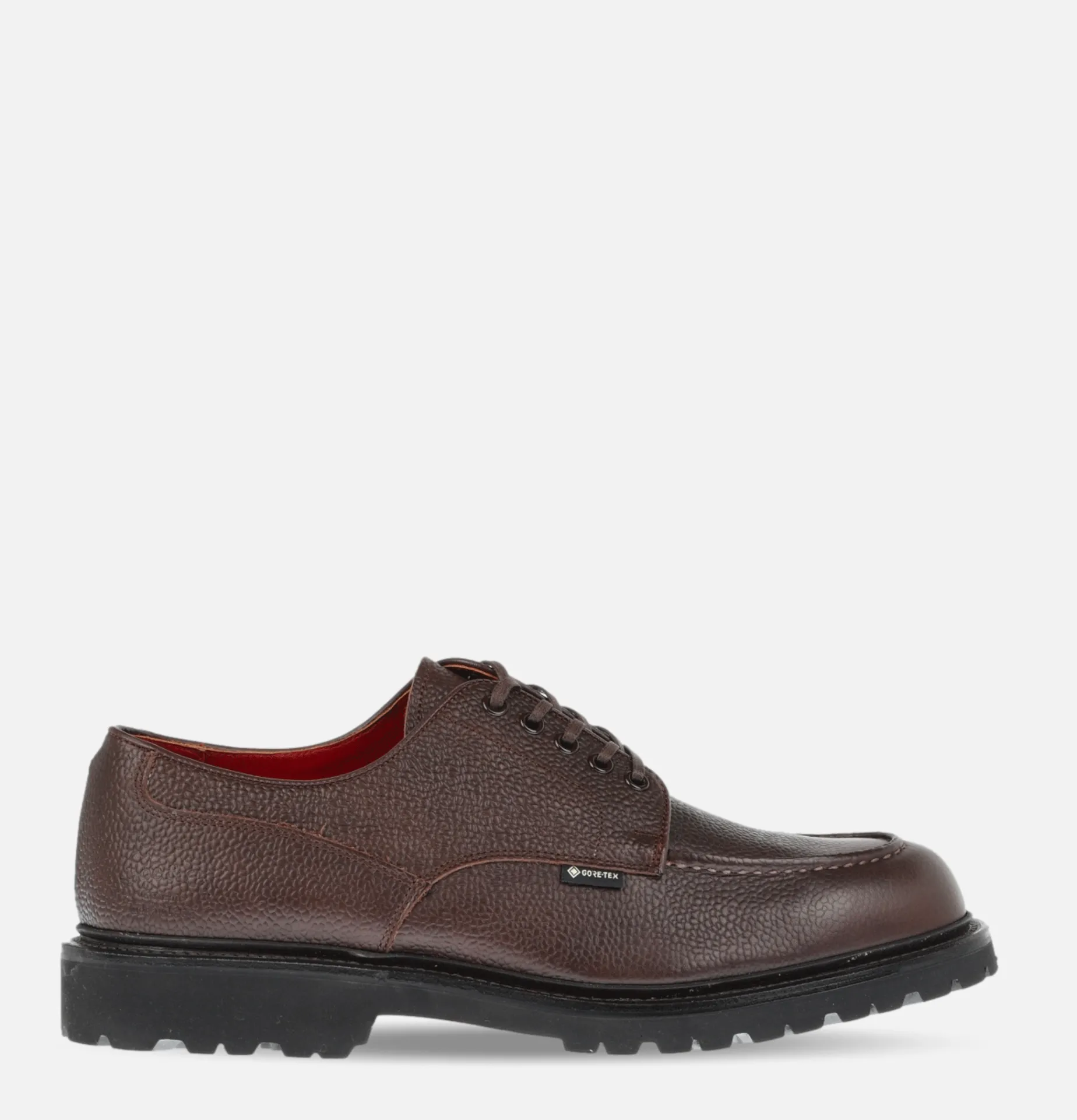 REGAL SHOE & CO U-tip Derby Gore-Tex Dark Brown