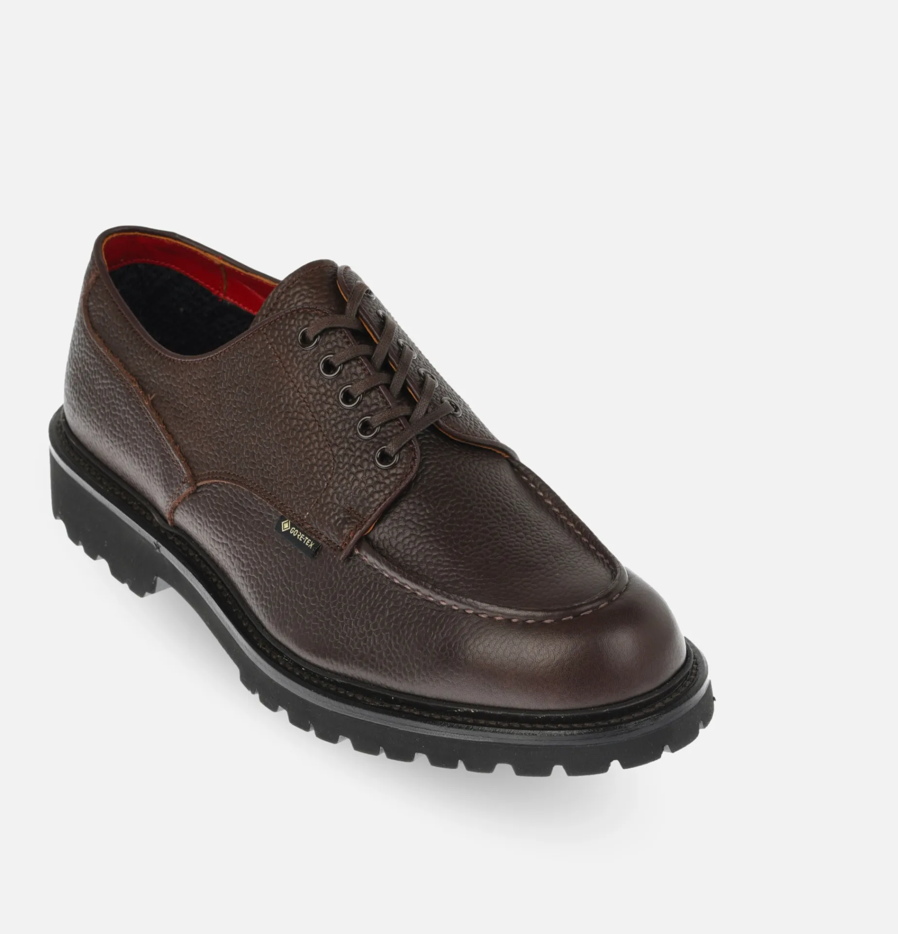 REGAL SHOE & CO U-tip Derby Gore-Tex Dark Brown