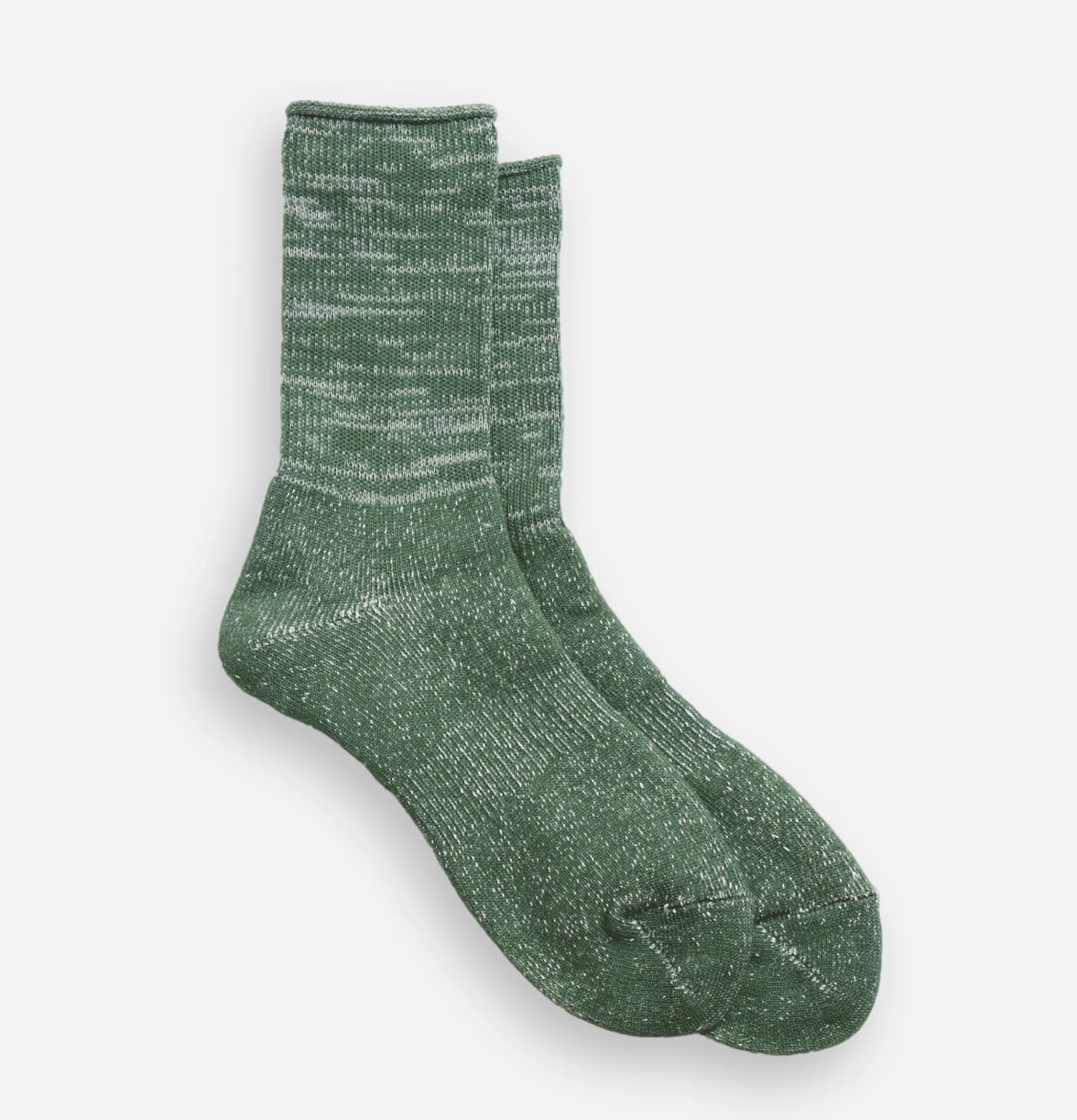 Women ROTOTO Washi Socks Dark Green