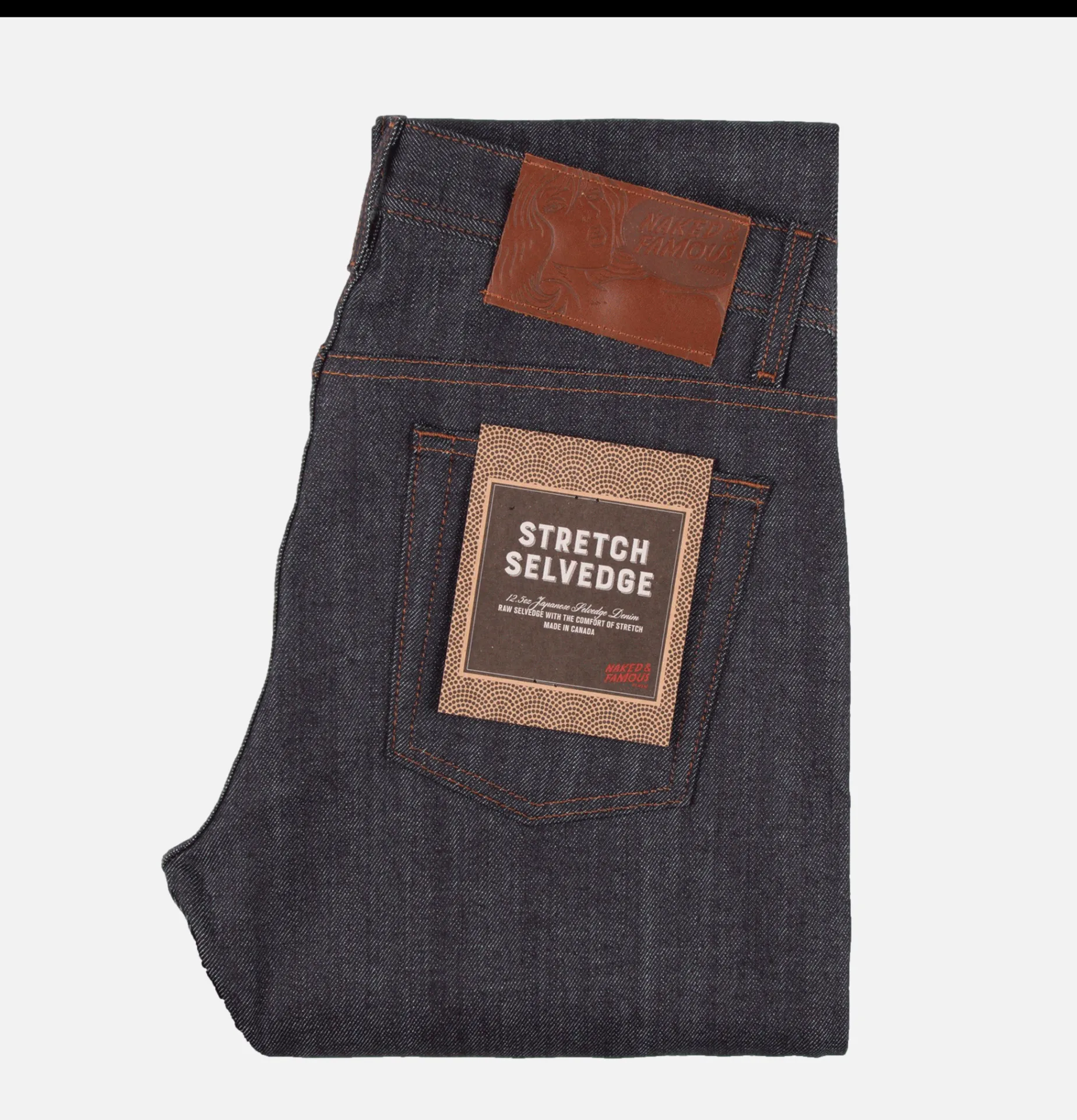 NAKED & FAMOUS Weirdguy Jean Stretch Indigo