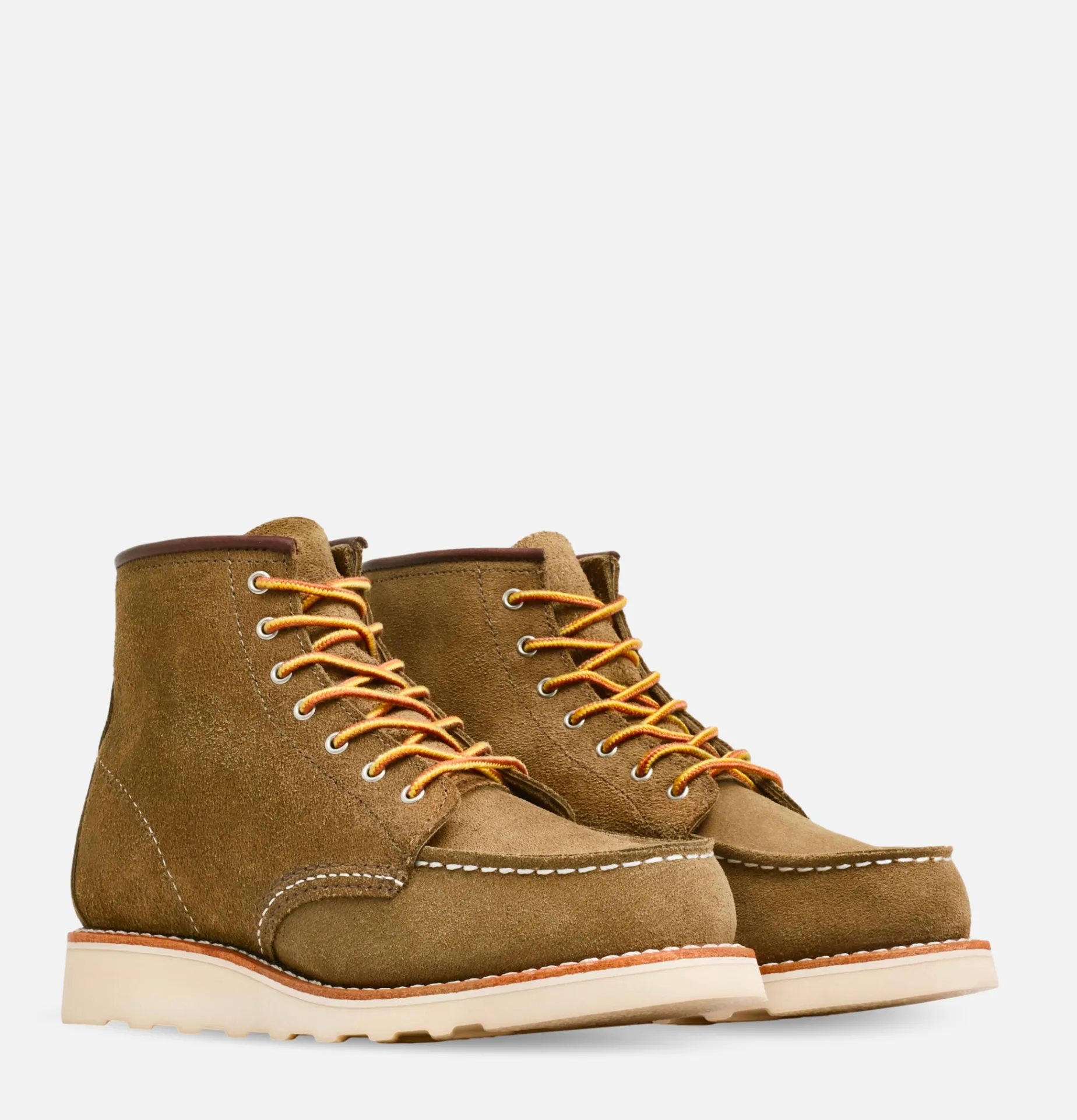 Women RED WING SHOES WOMEN 3377 - Womens Moc Toe Olive