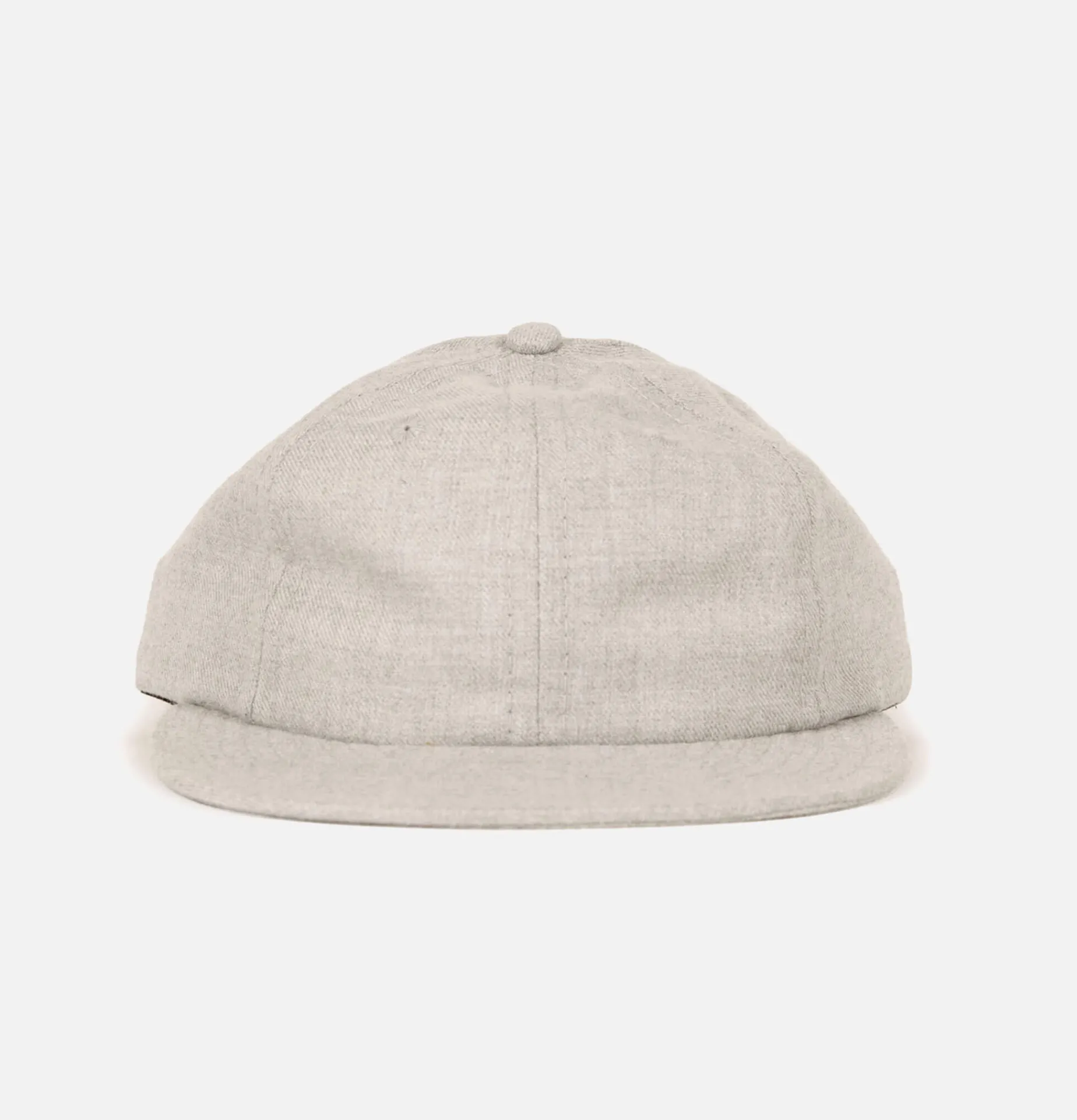 LITE YEAR Wool Serge 6 Panel Cap Grey