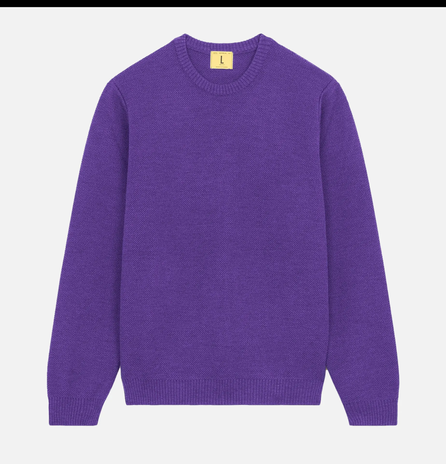 NITTO KNITWEAR Youri Round Neck Purple