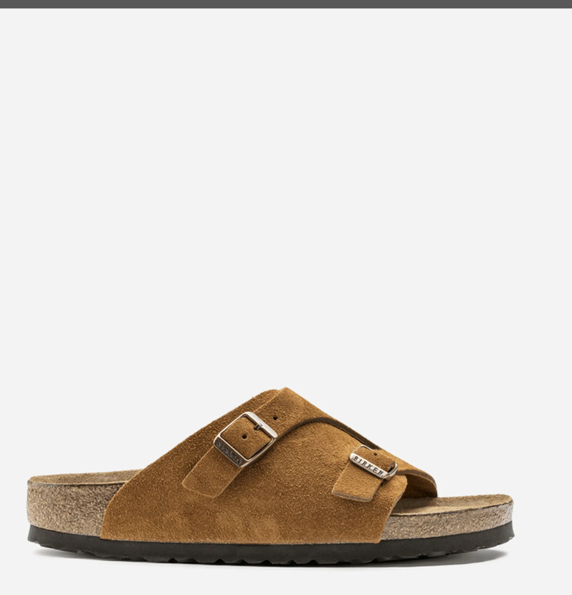 Women BIRKENSTOCK Zurich Sandals Mink Suede