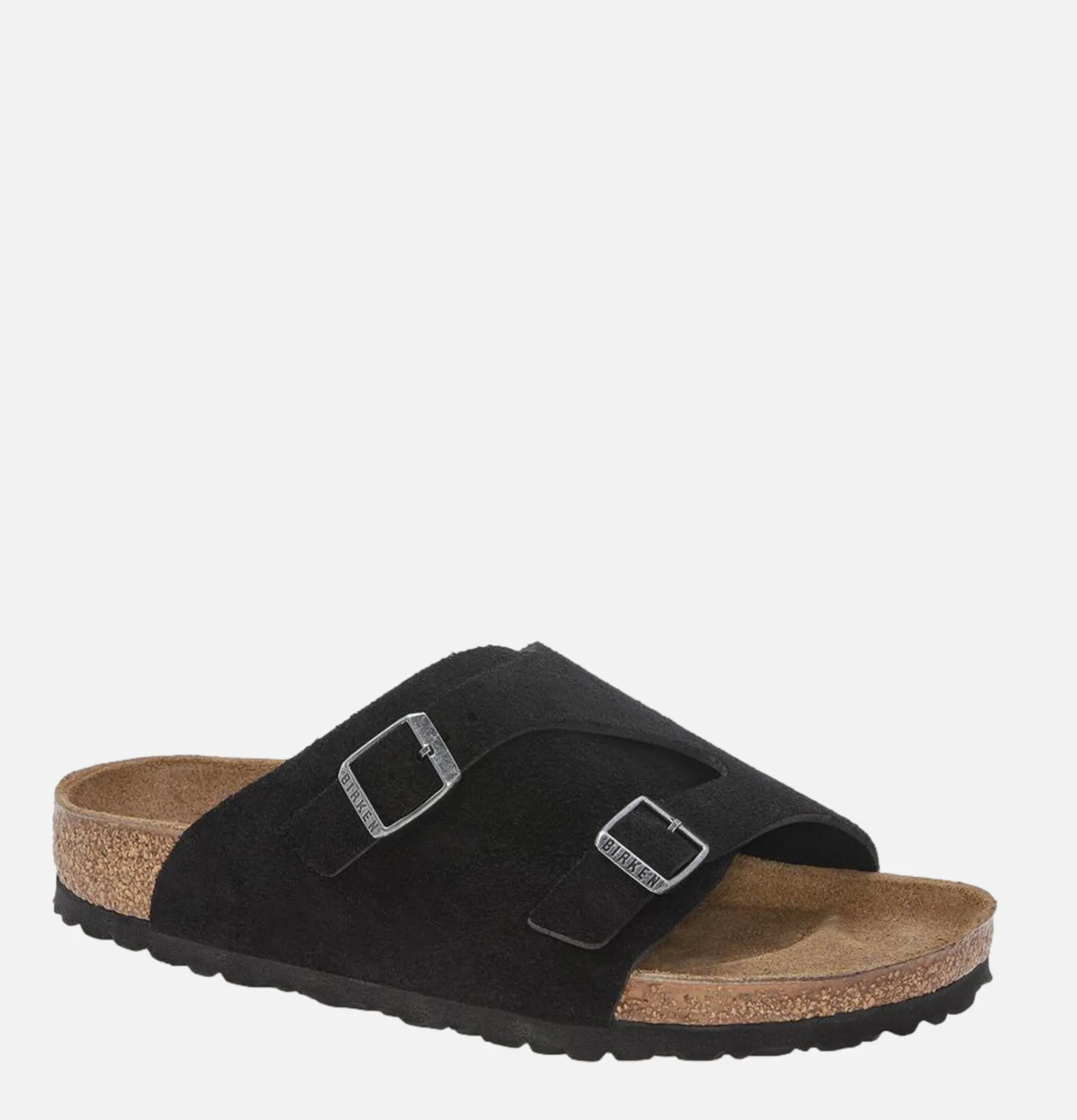 Women BIRKENSTOCK Zurich Softbed Black Suede